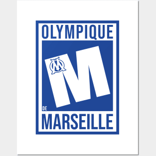 olympique de marseille Posters and Art